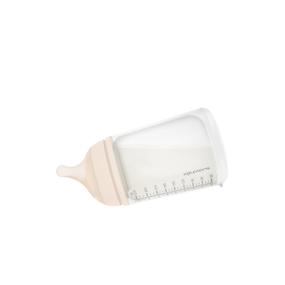 Suavinex Zero Zero 270ml | Butelka antykolkowa | Średni przepływ | Karmienie piersią i butelką
