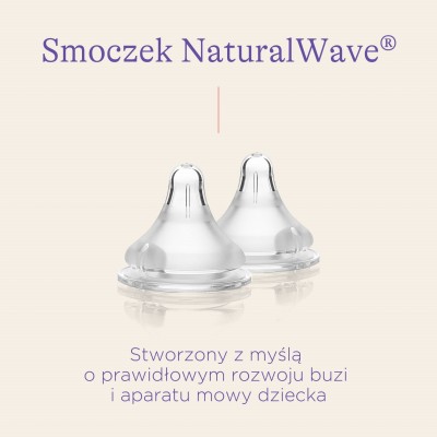 Smoczki Lansinoh S 1+ – Naturalne karmienie, miękki silikon, mniej kolek | 2 sztuki