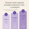Szklana Butelka Lansinoh | 240ml ze smoczkiem o średnim przepływie Natural Wave m 3m+