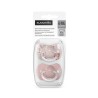 Suavinex smoczek fizjologiczny SX Pro 6-18m | 2 szt. | Walk In The Park Różowy