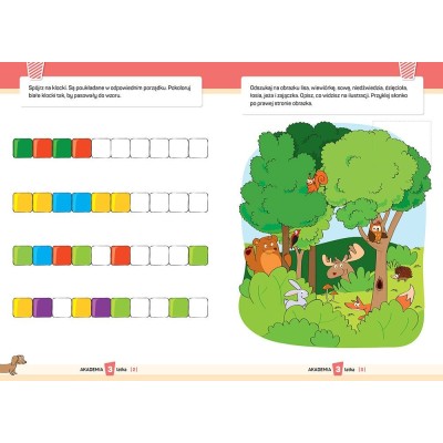 Akademia 3-latka – książeczka edukacyjna z zadaniami dla dzieci Akademia 3-latka – książeczka edukacyjna z zadaniami dla dzieci