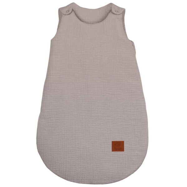 Infantilo śpiworek do spania muślinowy lekki LIGHT BABY SOFT beż
