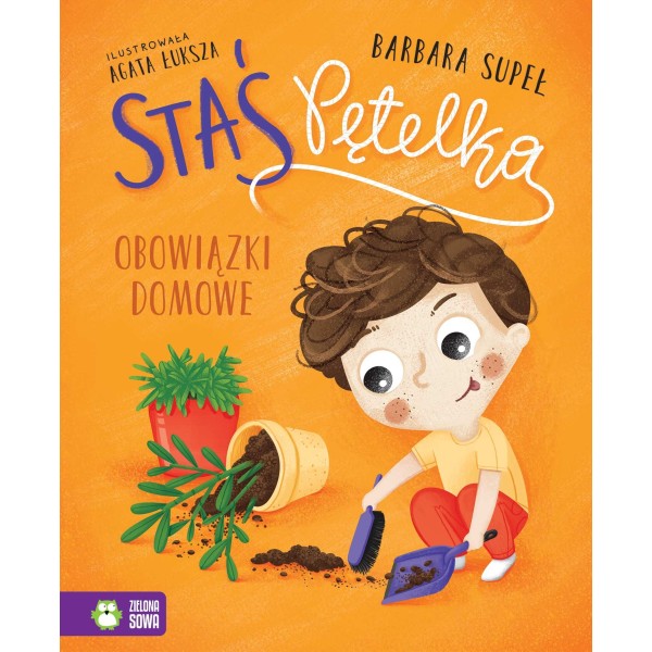 Staś Pętelka – Obowiązki domowe | książka o samodzielności i pomocy w domu