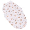 Infantilo Otulacz dzianinowy premium  Teddy bear| spokojny sen