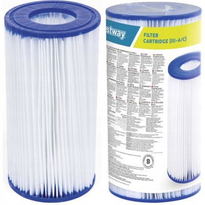 Filtr do Pompy Typ III Bestway – Wkład Filtrujący do Basenu Filtr do Pompy Typ III Bestway – Wkład Filtrujący do Basenu