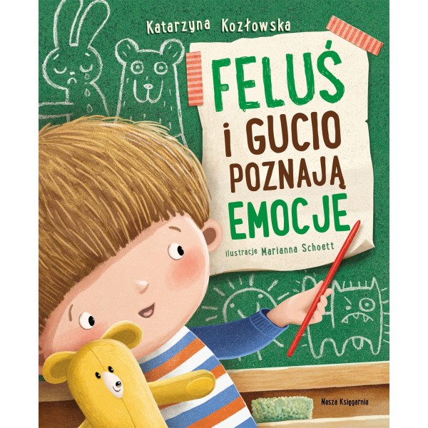 Feluś i Gucio poznają emocje – książka wspierająca rozwój emocjonalny dziecka