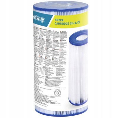 Filtr do Pompy Typ III Bestway – Wkład Filtrujący do Basenu Filtr do Pompy Typ III Bestway – Wkład Filtrujący do Basenu