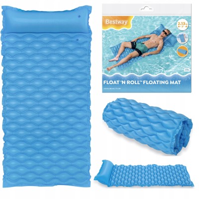 Bestway Materac do Pływania 213x86 cm – Dmuchany, Wytrzymały, Praktyczny 44020N