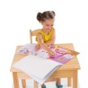 Melissa & Doug naklejki wielorazowe 200 szt zabawa w pałacu ksieżniczki 3+