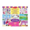 Melissa & Doug naklejki wielorazowe 200 szt zabawa w pałacu ksieżniczki 3+