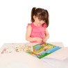 Melissa & Doug naklejki wielorazowe 200 szt zabawa w pałacu ksieżniczki 3+