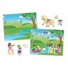 Melissa & Doug naklejki wielorazowe 200 szt zabawa w pałacu ksieżniczki 3+