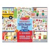 Melissa & Doug naklejki wielorazowe 200 szt miasto: zawody i miejsca  3+