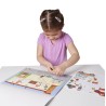 Melissa & Doug naklejki wielorazowe 200 szt miasto: zawody i miejsca  3+