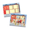 Melissa & Doug naklejki wielorazowe 200 szt miasto: zawody i miejsca  3+