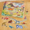 Melissa & Doug naklejki wielorazowe 185 szt świat prehistoryczny 3+
