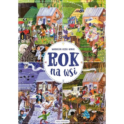 Rok na wsi – książka obserwacyjna o gospodarstwie i przyrodzie | Nasza Księgarnia