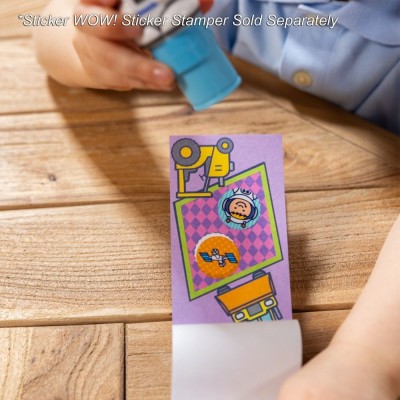 STICKER WOW! – Naklejki Niespodzianki i Mini Książeczka | Kreatywna Zabawa dla Dzieci 3+ STICKER WOW! – Naklejki Niespodzianki i Mini Książeczka | Kreatywna Zabawa dla Dzieci 3+