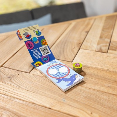 STICKER WOW! – Naklejki Niespodzianki i Mini Książeczka | Kreatywna Zabawa dla Dzieci 3+ STICKER WOW! – Naklejki Niespodzianki i Mini Książeczka | Kreatywna Zabawa dla Dzieci 3+
