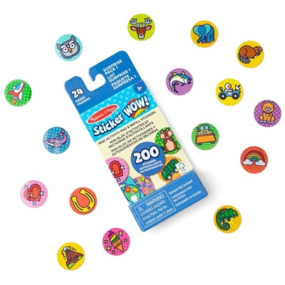 STICKER WOW! – Naklejki Niespodzianki i Mini Książeczka | Kreatywna Zabawa dla Dzieci 3+ STICKER WOW! – Naklejki Niespodzianki i Mini Książeczka | Kreatywna Zabawa dla Dzieci 3+