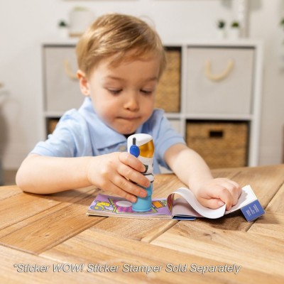 STICKER WOW! – Naklejki Niespodzianki i Mini Książeczka | Kreatywna Zabawa dla Dzieci 3+ STICKER WOW! – Naklejki Niespodzianki i Mini Książeczka | Kreatywna Zabawa dla Dzieci 3+