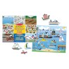 Melissa & Doug naklejki wielorazowe 165 szt pojazdy 3+