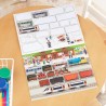Melissa & Doug naklejki wielorazowe 165 szt pojazdy 3+