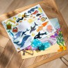 Melissa & Doug naklejki wielorazowe 150 szt pojazdy 3+