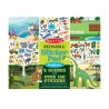 Melissa & Doug naklejki wielorazowe 150 szt pojazdy 3+