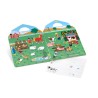 Naklejki ze zwierzętami wielorazowe | dwustronna plansza 4+ Melissa & Doug