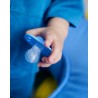 LUU Kids Smoczek pozycjonujący Greek Sky 6m|+ wspiera rozwój jamy ustnej, silikon medyczny, bez BPA