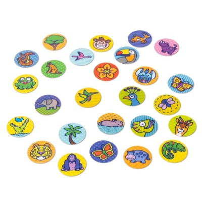 Naklejki Sticker WOW! Dżungla – 300 Naklejek Zwierząt | Kreatywna Zabawa 3+ Naklejki Sticker WOW! Dżungla – 300 Naklejek Zwierząt | Kreatywna Zabawa 3+