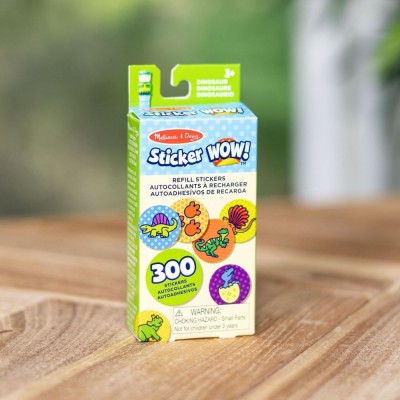 Sticker WOW! Dinozaury – 300 Naklejek dla Dzieci 3+ | Kreatywna Zabawa Sticker WOW! Dinozaury – 300 Naklejek dla Dzieci 3+ | Kreatywna Zabawa