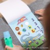 Sticker wow 300 naklejek dinozaur| Uzupełnienie do stempelków Melissa & Doug