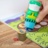 Sticker wow 300 naklejek dinozaur| Uzupełnienie do stempelków Melissa & Doug
