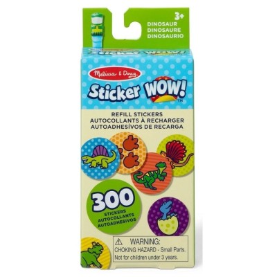 Sticker WOW! Dinozaury – 300 Naklejek dla Dzieci 3+ | Kreatywna Zabawa Sticker WOW! Dinozaury – 300 Naklejek dla Dzieci 3+ | Kreatywna Zabawa