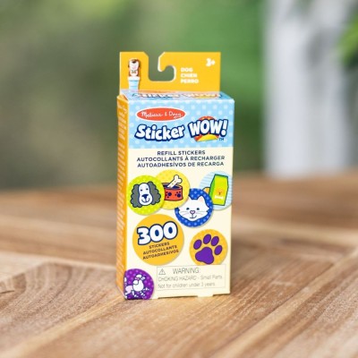 Sticker WOW! Naklejki Psiaki – 300 szt. | Idealne uzupełnienie do stempelka | Dla dzieci 3+ Sticker WOW! Naklejki Psiaki – 300 szt. | Idealne uzupełnienie do stempelka | Dla dzieci 3+