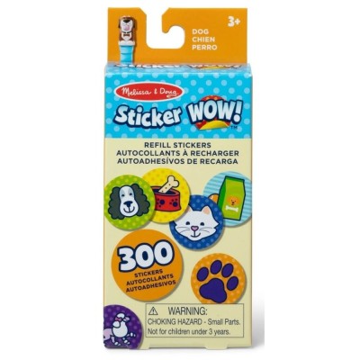 Sticker WOW! Naklejki Psiaki – 300 szt. | Idealne uzupełnienie do stempelka | Dla dzieci 3+ Sticker WOW! Naklejki Psiaki – 300 szt. | Idealne uzupełnienie do stempelka | Dla dzieci 3+