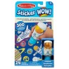 Sticker Wow Astronauta| książeczka stempelek z pieczątką i 300 naklejkami Melissa & Doug