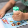 Sticker Wow Dinozaur| książeczka stempelek z pieczątką i 300 naklejkami Melissa & Doug