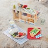 Bar Kanapkowy Melissa & Doug | drewniana zabawka do odgrywania ról 3+
