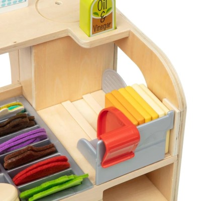 Bar Kanapkowy Melissa & Doug – zestaw do kreatywnej zabawy w gotowanie dla dzieci 3+ Bar Kanapkowy Melissa & Doug – zestaw do kreatywnej zabawy w gotowanie dla dzieci 3+