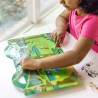 Naklejki ze zwierzętami safari wielorazowe | dwustronna plansza 4+ Melissa & Doug