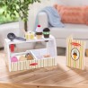 Drewniana lodziarnia Melissa & Doug | edukacyjna zabaw w sklep dla dzieci 3+