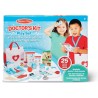 Zestaw lekarski Melissa & Doug | edukacyjna zabawka medyczna dla dzieci 3+ 25 elementów