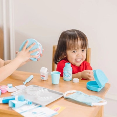 Zestaw dentystyczny Melissa & Doug – zabawka edukacyjna dentysta dla dzieci 3+