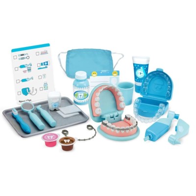 Zestaw dentystyczny Melissa & Doug – zabawka edukacyjna dentysta dla dzieci 3+