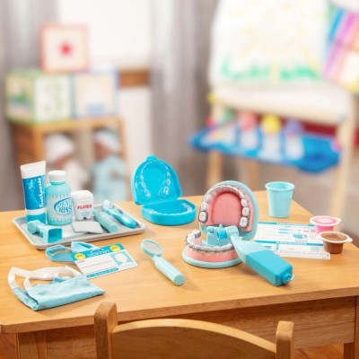 Zestaw dentystyczny Melissa & Doug – zabawka edukacyjna dentysta dla dzieci 3+
