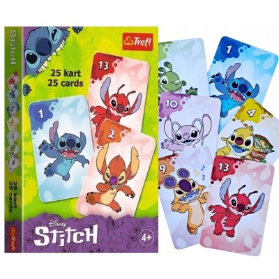 Piotruś Lilo i Stitch – gra karciana dla dzieci | Trefl 08978