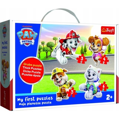 Puzzle Psi Patrol Baby Classic – edukacyjne puzzle dla najmłodszych TREFL 36136 Puzzle Psi Patrol Baby Classic – edukacyjne puzzle dla najmłodszych TREFL 36136